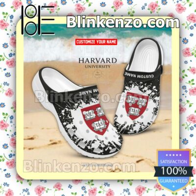 Harvard University Crocs Sandals