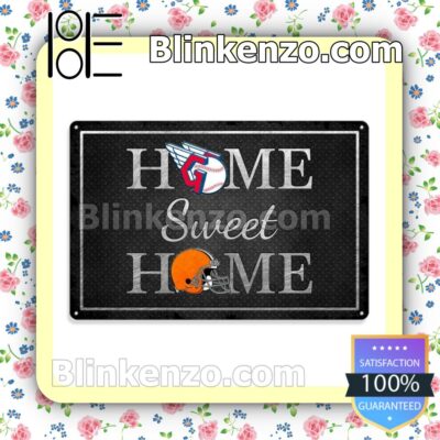 Home Sweet Home Cleveland Sport Entryway Mats