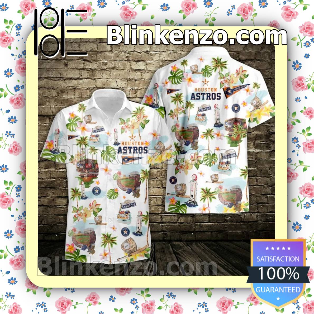 astros floral shirt