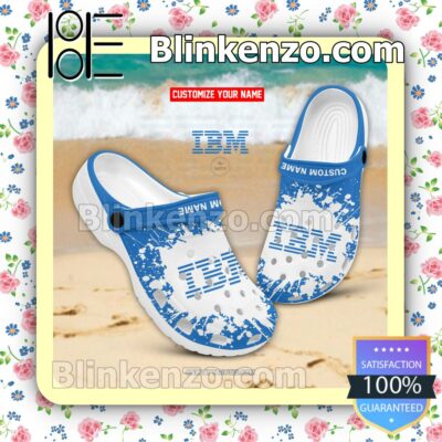 IBM Logo Crocs Sandals