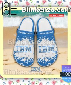 IBM Logo Crocs Sandals a