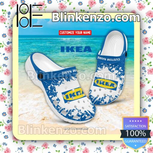 IKEA Logo Crocs Sandals