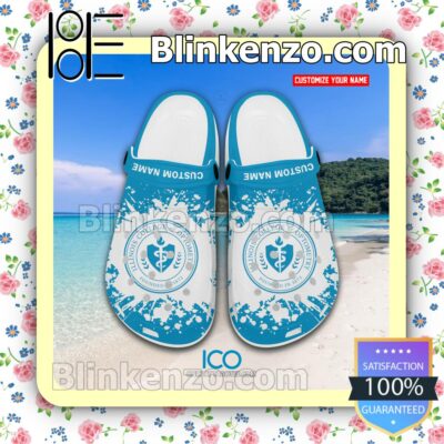 Illinois College of Optometry Personalized Crocs Sandals a