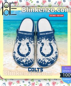 Indianapolis Colts Logo Crocs Sandals a