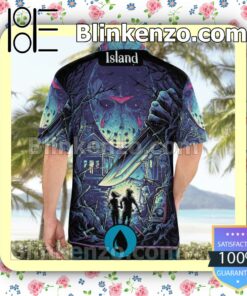 Buy In US Jason Voorhees Mtg Basic Land Horror Island Men Summer Shirt