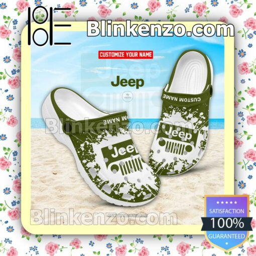 Jeep Logo Crocs Sandals