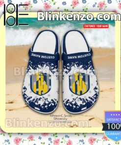 Johnson C Smith University Personalized Crocs Sandals a