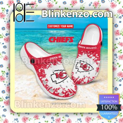 Kansas City Chiefs Logo Crocs Sandals
