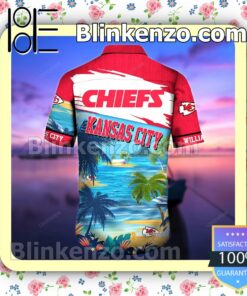 Kansas City Chiefs The Beach Personalized Men Summer Shirt b