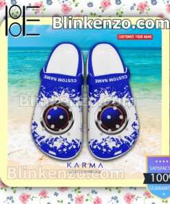 Karma Logo Crocs Sandals a
