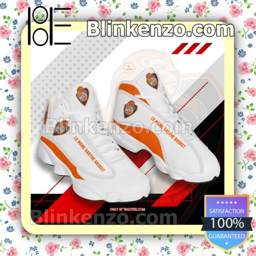 Le Mans Sarthe Basket Logo Nike Running Sneakers a