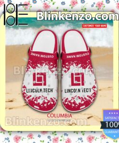 Lincoln College of Technology-Columbia Logo Crocs Sandals a