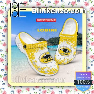 Lobini Logo Crocs Sandals