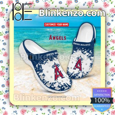 Los Angeles Angels Logo Crocs Sandals
