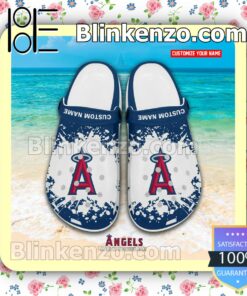 Los Angeles Angels Logo Crocs Sandals a