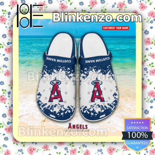 Los Angeles Angels Logo Crocs Sandals a