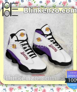 Los Angeles Lakers Logo Nike Running Sneakers