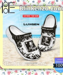 Luxgen Logo Crocs Sandals