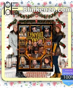 Funny Tee Lynyrd Skynyrd Band Members Signatures Fan Quilt
