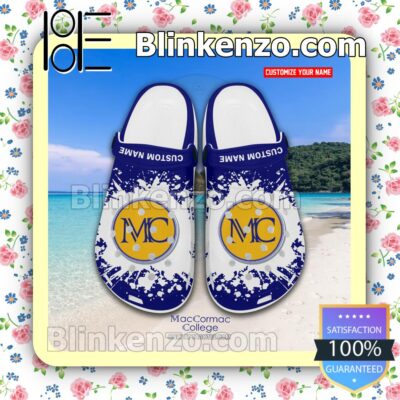 MacCormac College Personalized Crocs Sandals a