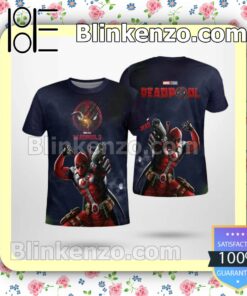 Marvel Studios Deadpool 3 Short Sleeve Shirt