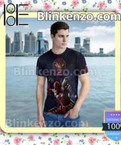 Great Marvel Studios Deadpool 3 Short Sleeve Shirt