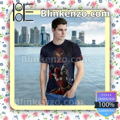 Great Marvel Studios Deadpool 3 Short Sleeve Shirt