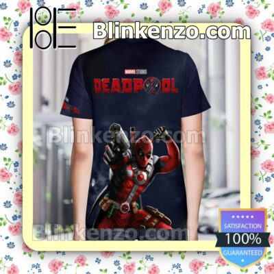 Best Shop Marvel Studios Deadpool 3 Short Sleeve Shirt