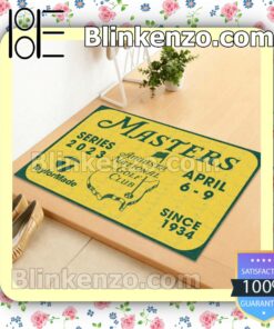 Limited Edition Masters Augusta National Golf Club Fan Entryway Mats