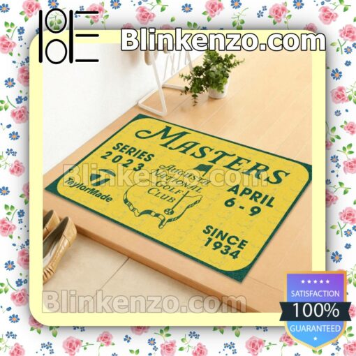 Limited Edition Masters Augusta National Golf Club Fan Entryway Mats