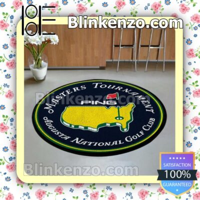 All Over Print Masters Augusta National Golf Club With Ping Fan Round Carpet