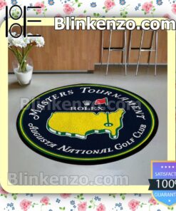 Hot Deal Masters Augusta National Golf Club With Rolex Fan Round Carpet