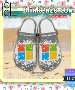 Microsoft Logo Crocs Sandals a