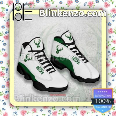Milwaukee Bucks Logo Nike Running Sneakers