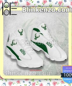 Milwaukee Bucks Logo Nike Running Sneakers a