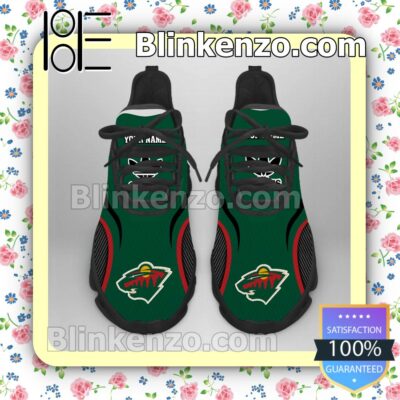 Handmade Minnesota Wild Adidas Sports Shoes