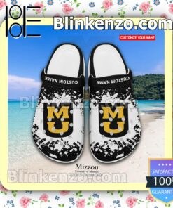 Mizzou - University of Missouri Logo Crocs Sandals a