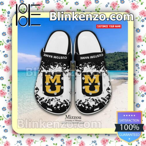 Mizzou - University of Missouri Logo Crocs Sandals a