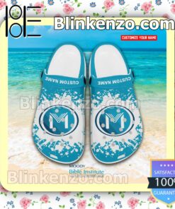 Moody Bible Institute Personalized Crocs Sandals a
