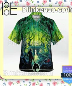 Best Gift Mtg Basic Land Horror Forest Men Summer Shirt