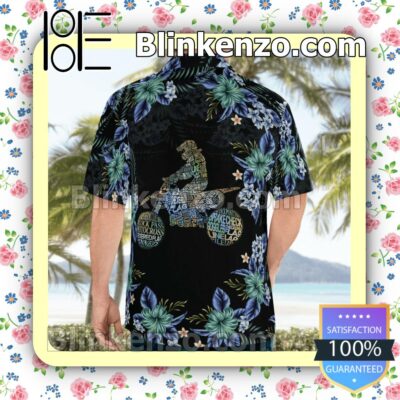Mx Rider Floral Men Summer Shirt a