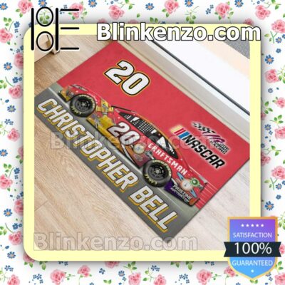 Nascar Christopher Bell 20 Fan Welcom Mats a