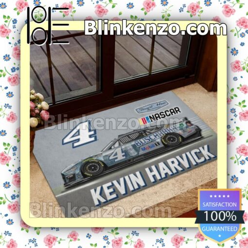 Nascar Kevin Harvick 4 Fan Welcom Mats