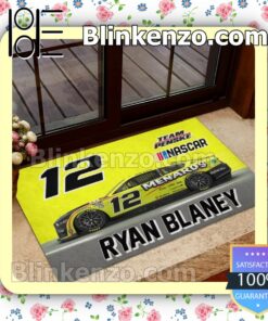 Nascar Ryan Blaney 12 Fan Welcom Mats