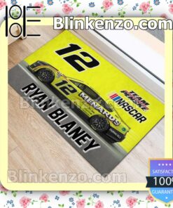 Nascar Ryan Blaney 12 Fan Welcom Mats a