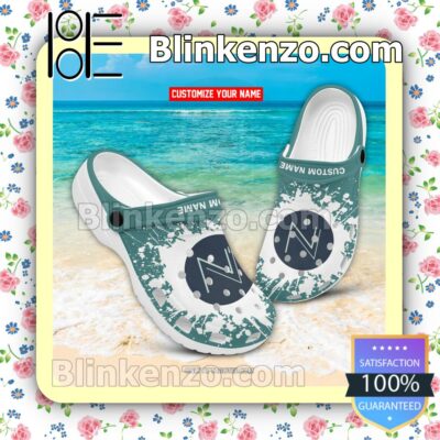 Nathan Layne Institute of Cosmetology Personalized Crocs Sandals