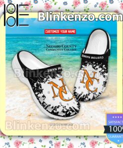 Neosho County Community College Personalized Crocs Sandals
