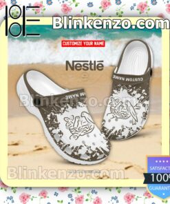 Nestle Logo Crocs Sandals