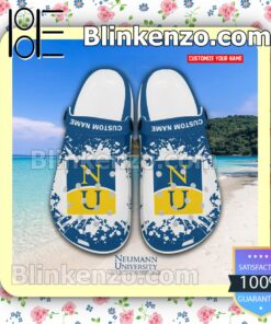 Neumann University Personalized Crocs Sandals a