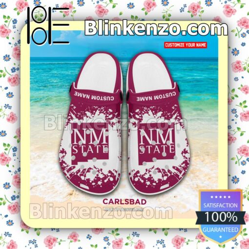 New Mexico State University-Carlsbad Crocs Sandals a